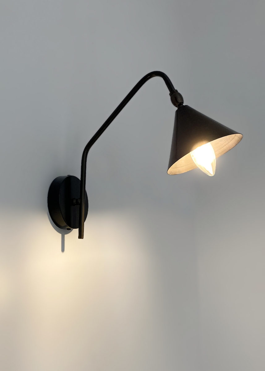 Show details Black Metal Sconce Black Metal Sconce