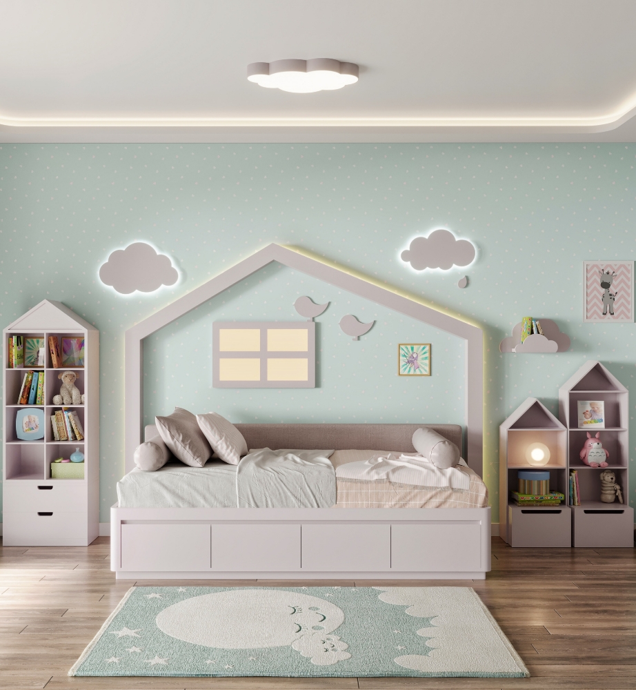 Sky Concept Kids Room For Girls