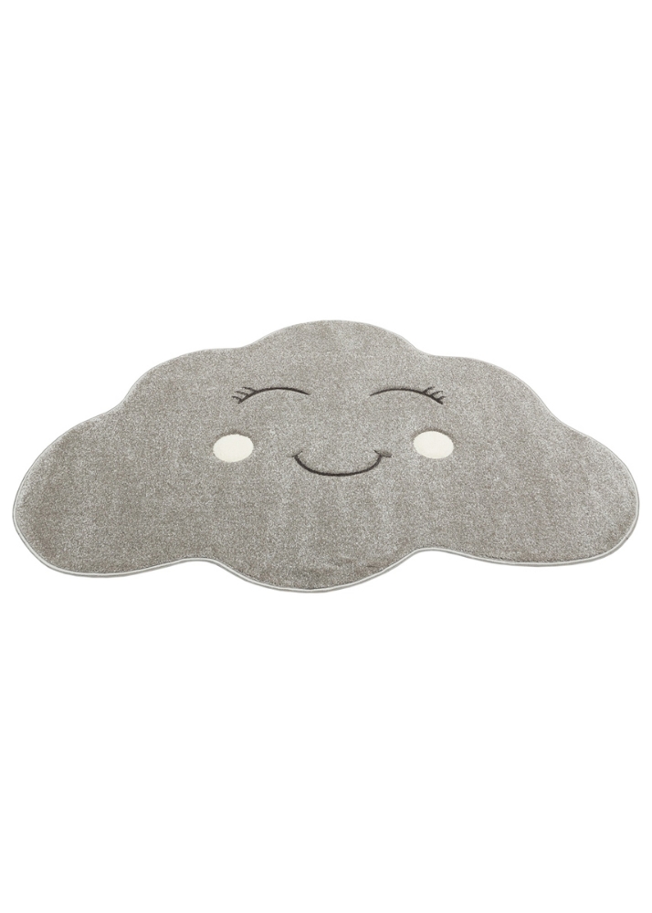 Cloud-Shaped Adorable Little Gray Rug